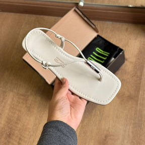 Rasteira Santa Lolla Napa Soft Bico Quadrado 063A.3CAD.0300