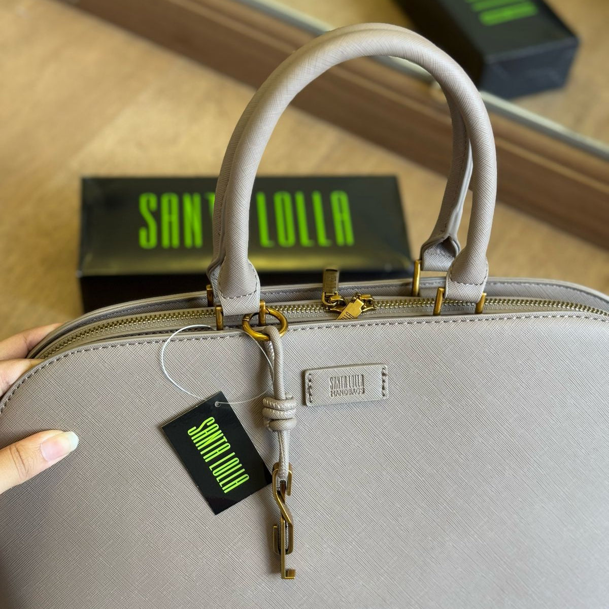 cBolsa Santa Lolla Risco Duas Alças 0453.4E82.0065