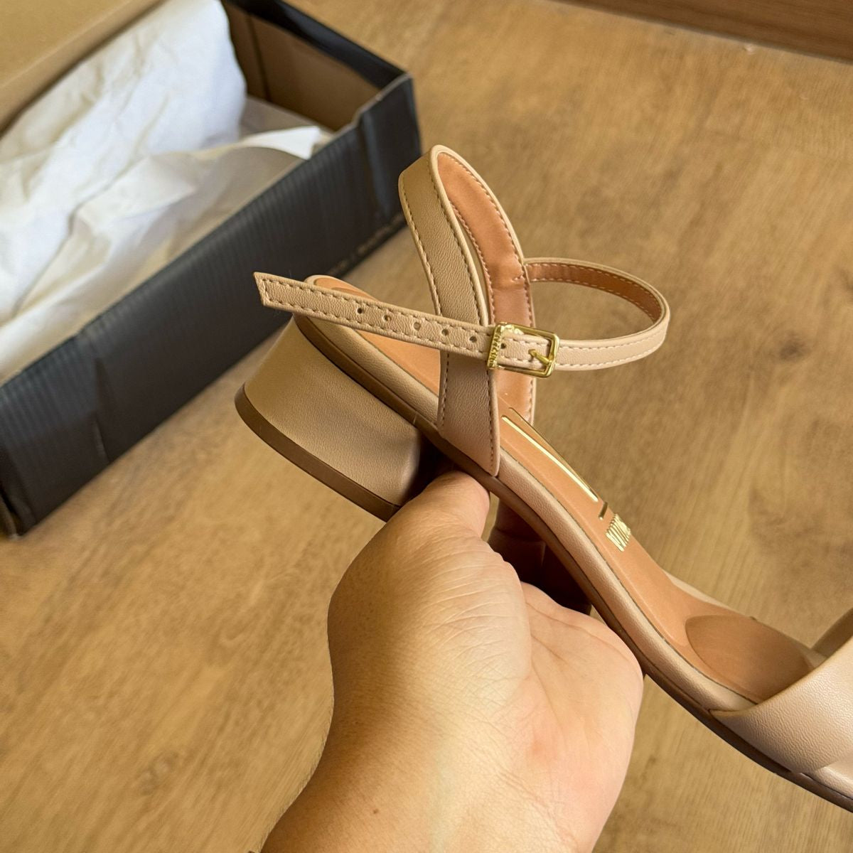 Sandália Vizzano Rasteiro Salto Bloco 6454.111