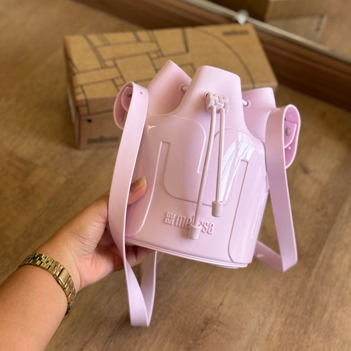 Bolsa Melissa Station Bucket Bag 34465