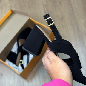 Sandália Beira Rio Slingback Nobuck 8436.238