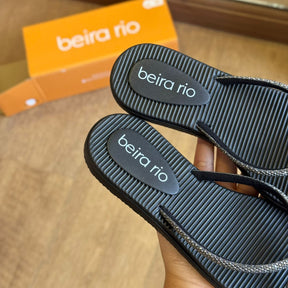Chinelo Beira Rio Tira de Brilho 8395.227