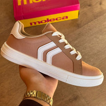 Tênis Moleca Casual Detalhe Lateral 5796.106