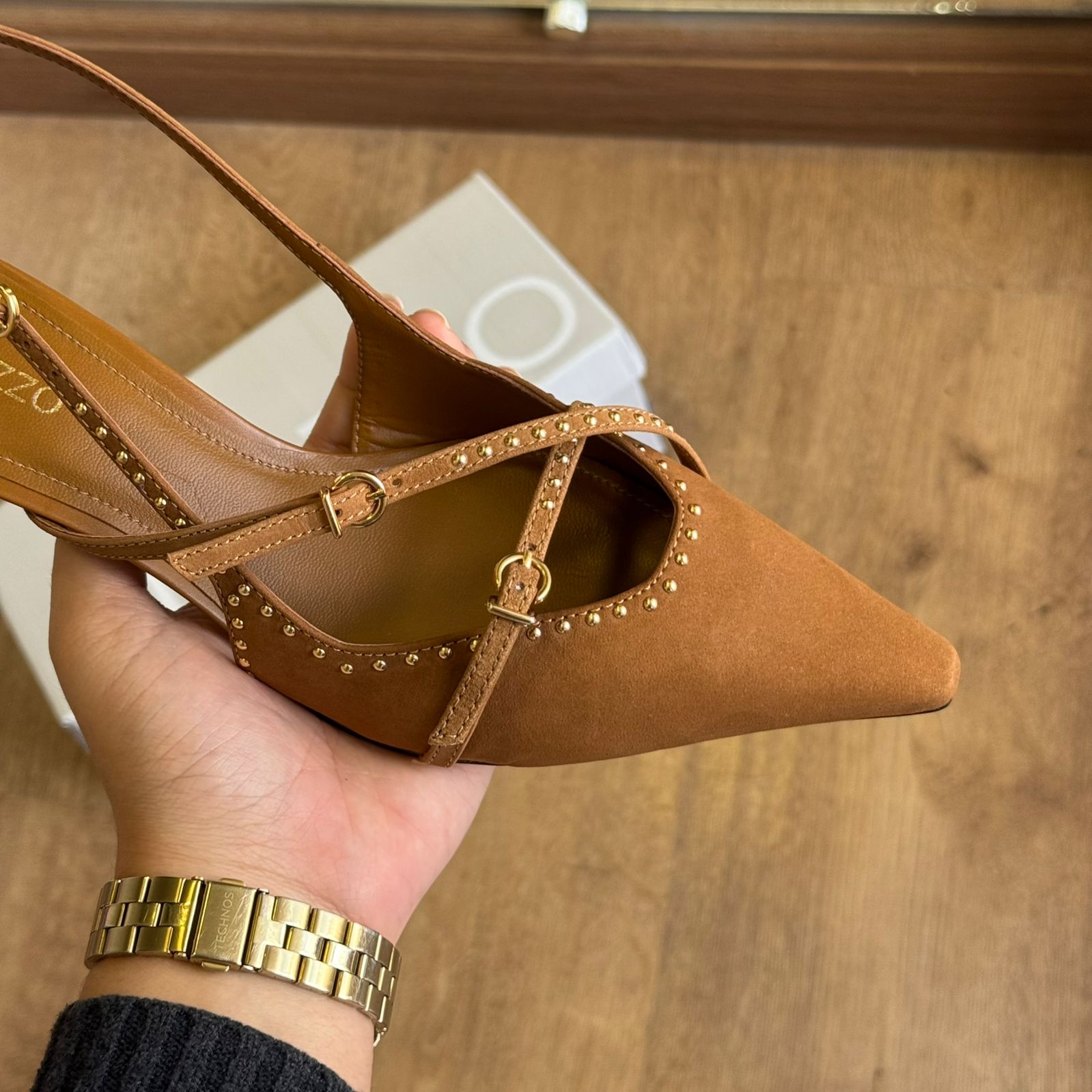 Scarpin Arezzo Bico Fino A132110019