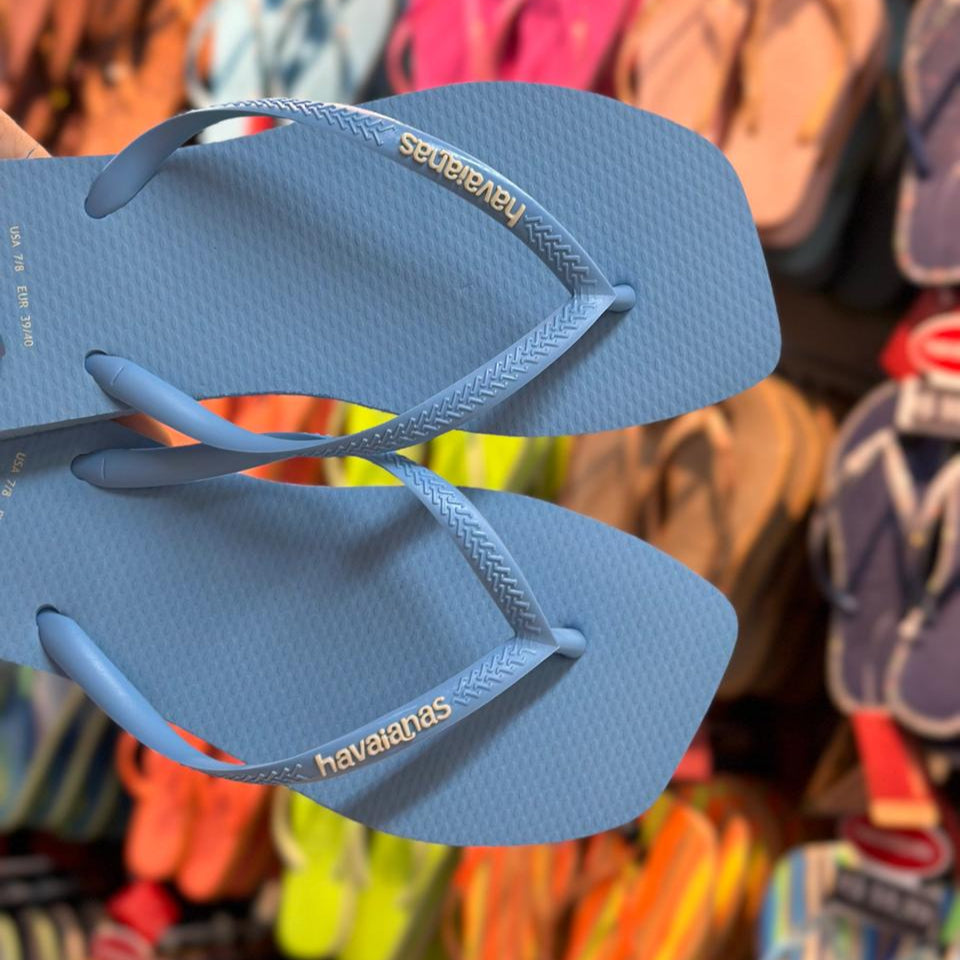 Havaianas Slim Square Logo Pop Up