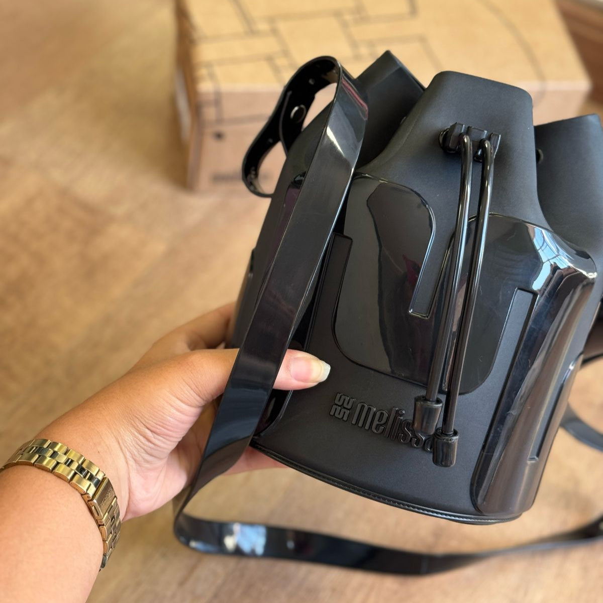 Bolsa Melissa Station Bucket Bag 34465