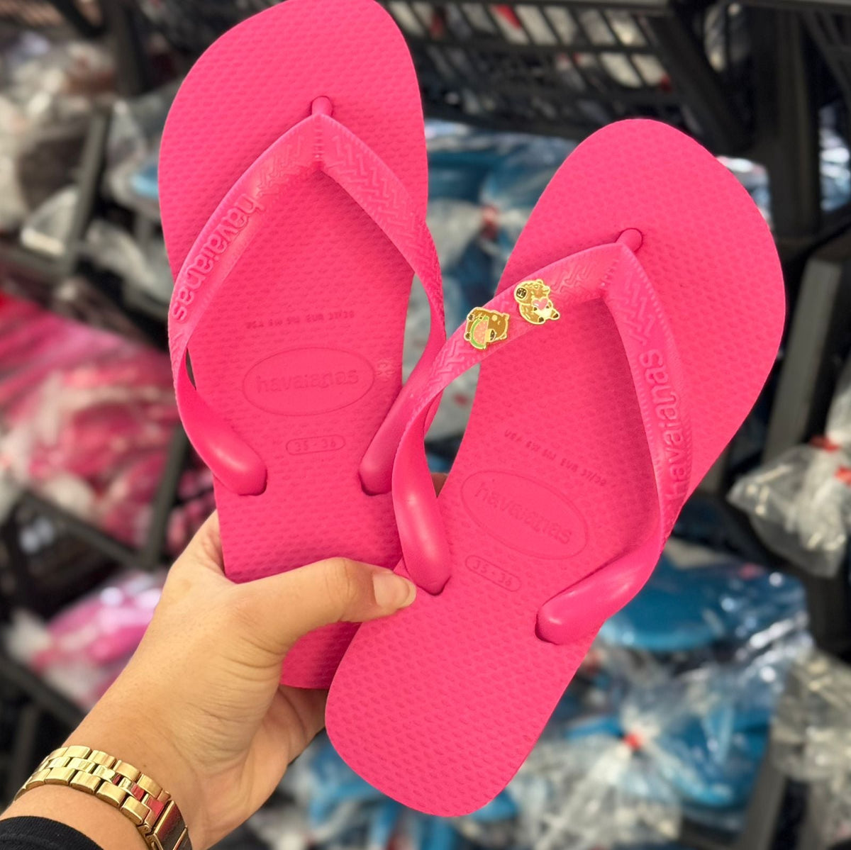 Havaianas Top + Pins Capivara