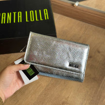 Bolsa Santa Lolla Carteira Verniz Alça De Ombro 0471.4580