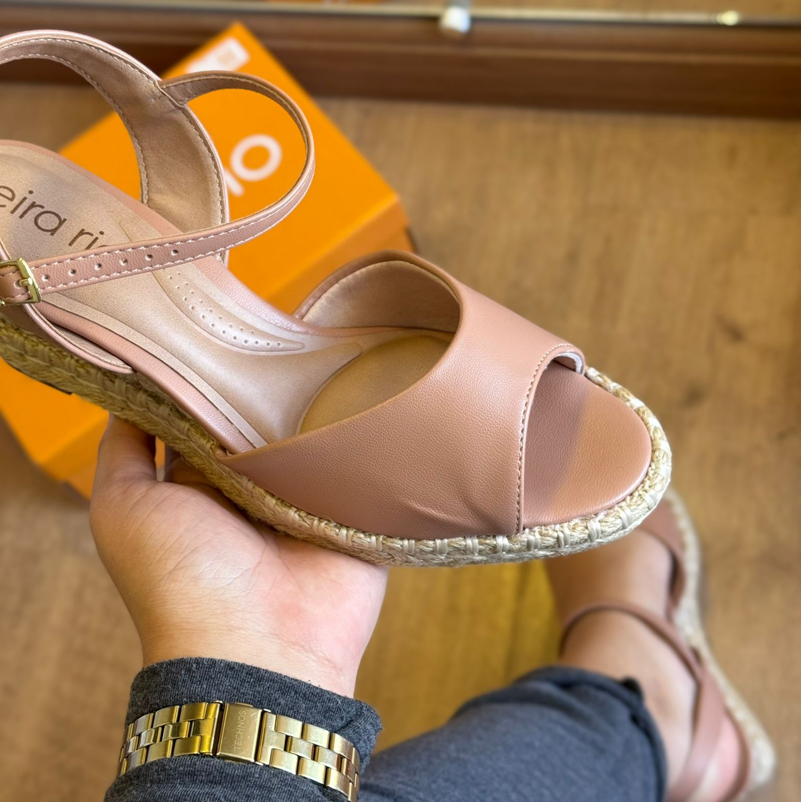 Tamanco Beira Rio Solado de Palha 8486.118