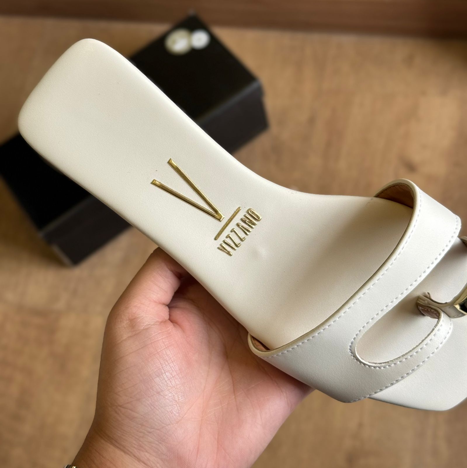 Rasteira Vizzano Fivela Minimal 6553.102