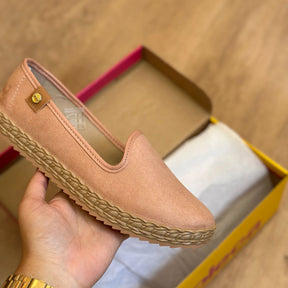 Sapatilha Moleca Camurça 5696.304