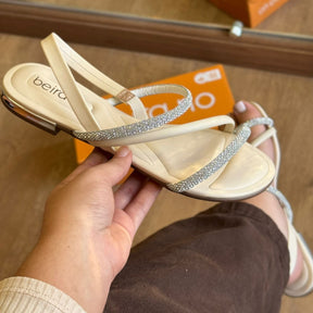 Sandália Beira Rio Calcanhar Espelhado 8263.969