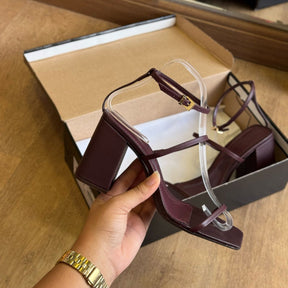 Sandália Santa Lolla Couro Confort Salto Bloco 046A.2BCD.033B