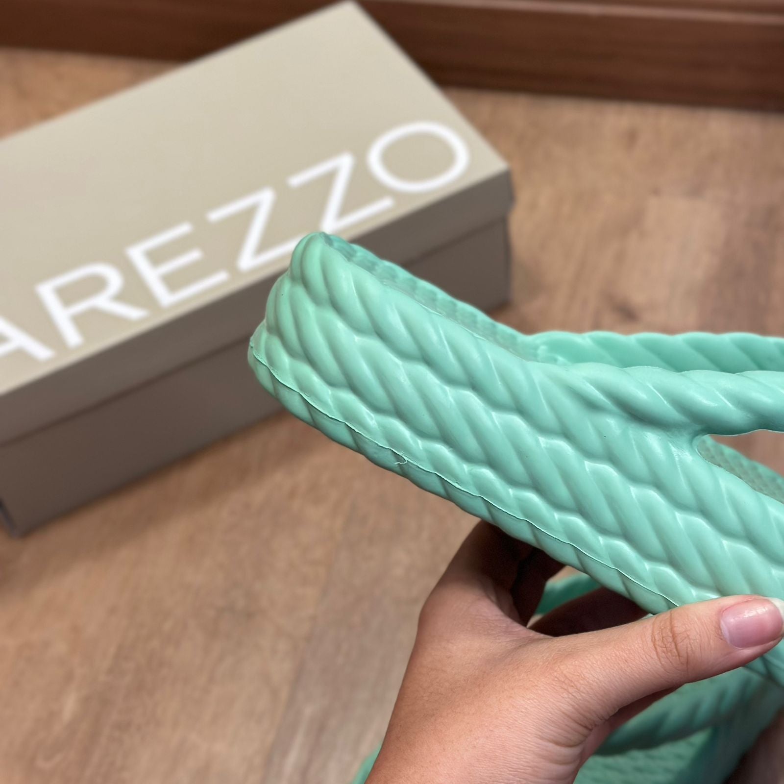 Sandália Arezzo Flatform Marrocos Mid Z190830001