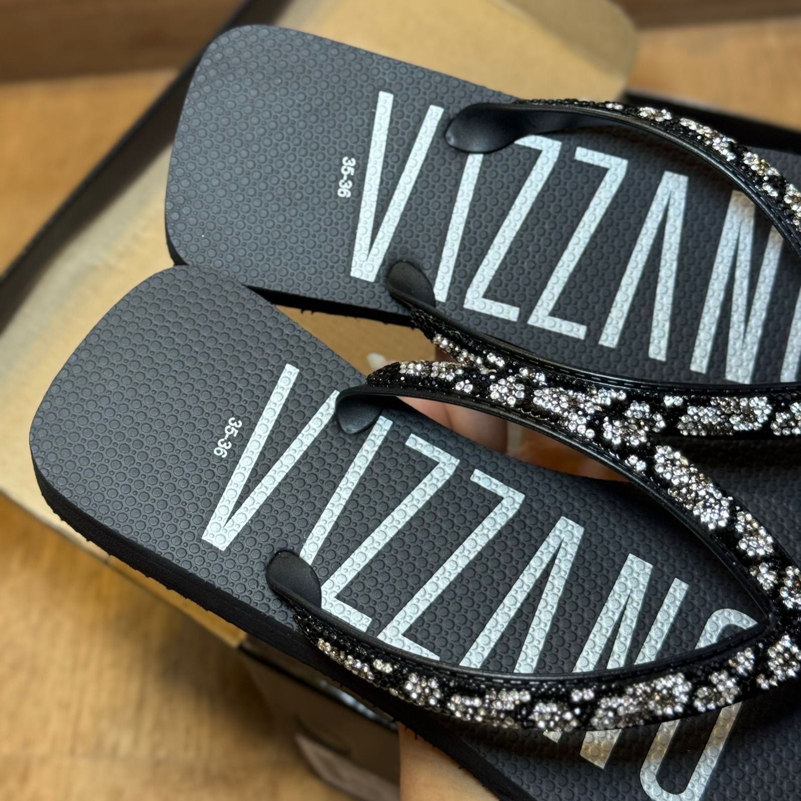 Chinelo Vizzano Brilho Delicado 6554.101