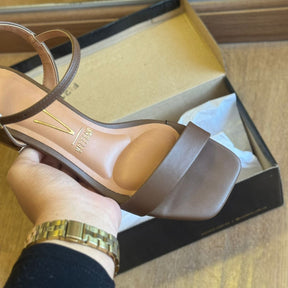 Sandália Vizzano Rasteiro Salto Bloco 6454.111