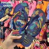 Havaianas Top Disney Classics (Stitch) + Pin Stitch (Grátis)
