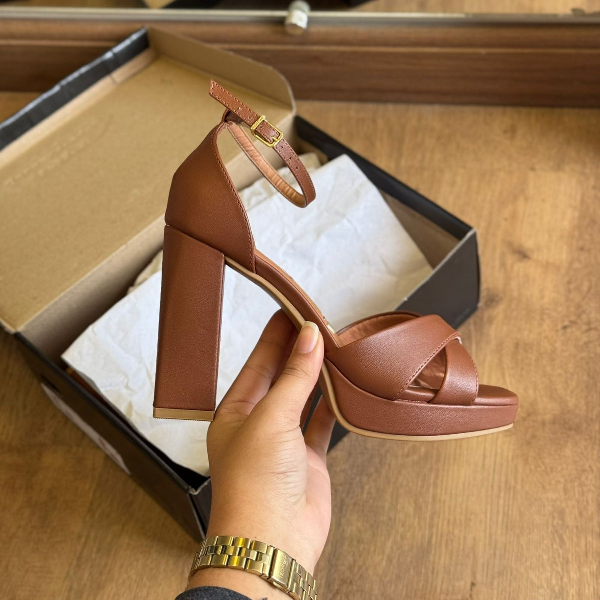 Sandália Salto Alto Vizzano Elegance 6551.103