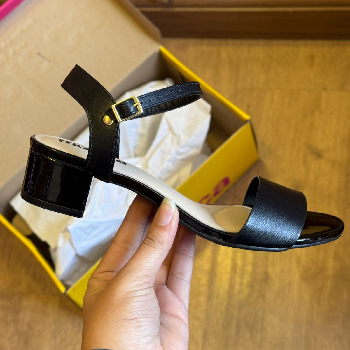 Sandália Moleca Salto Bloco 5259.805