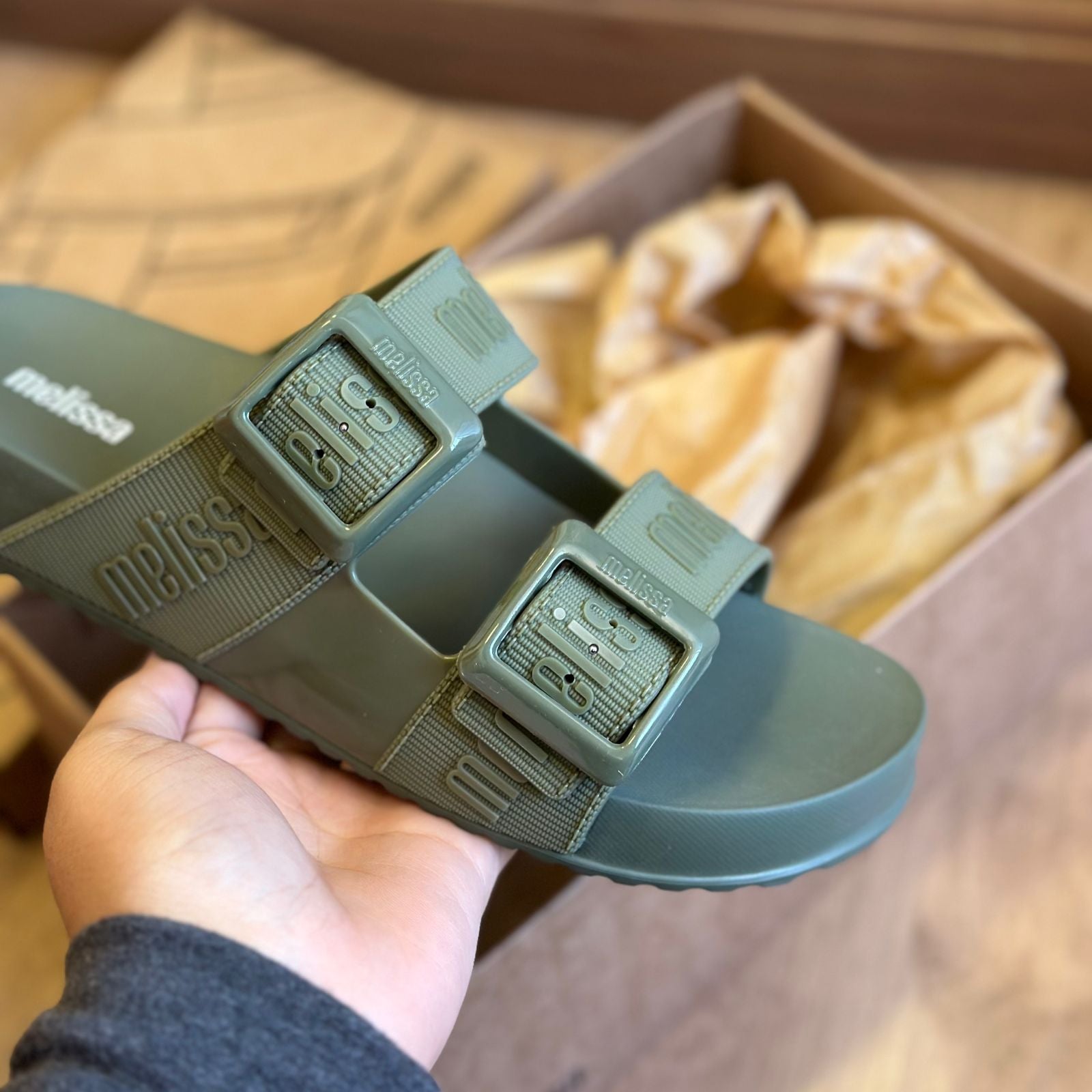 Sandália Melissa Cozy Slide M-Lover 35849