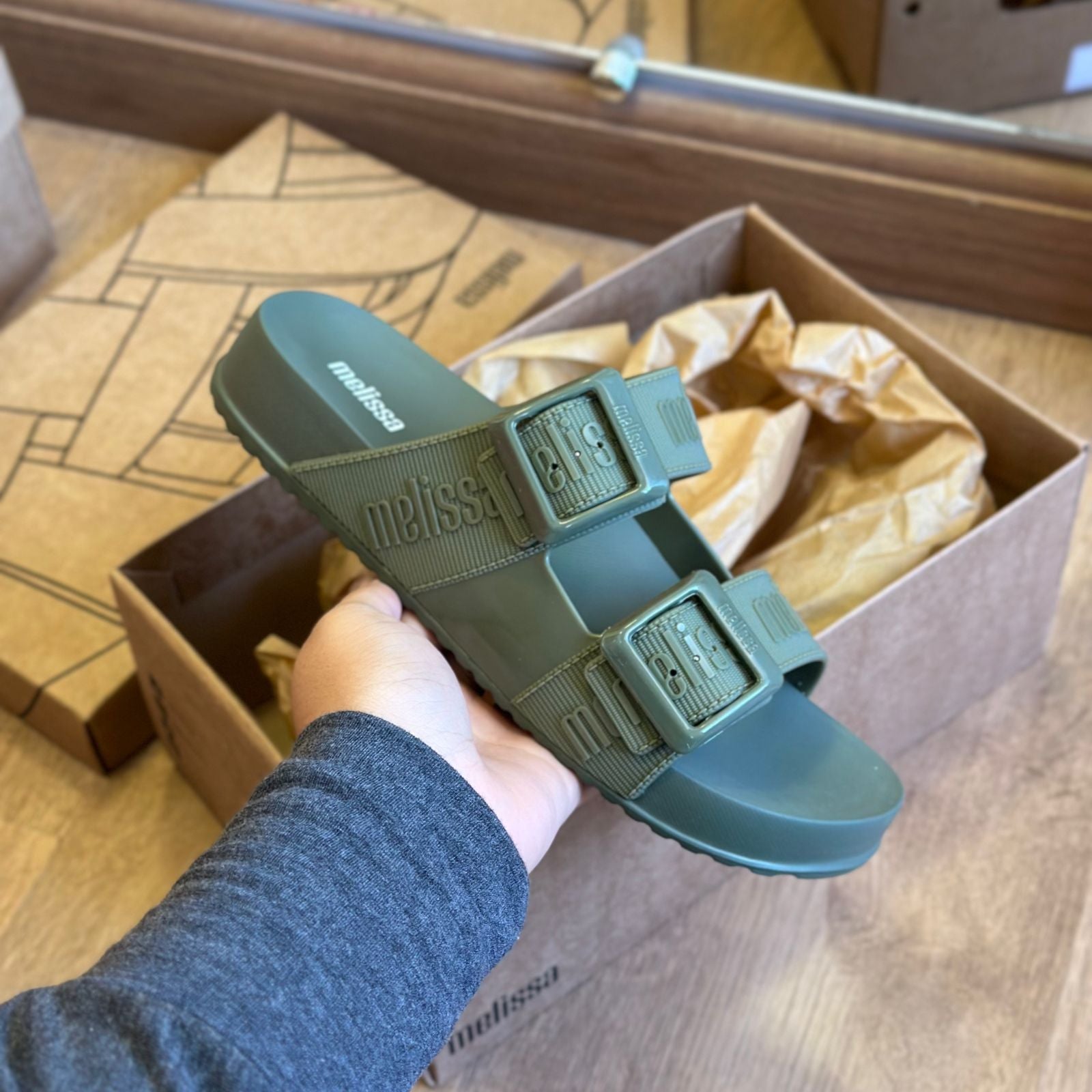 Sandália Melissa Cozy Slide M-Lover 35849