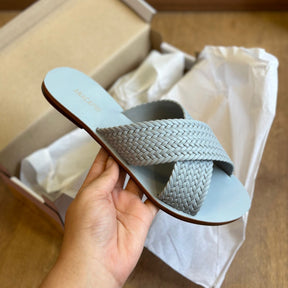 Rasteira Ana Capri Color Vibes Trançada C300140158