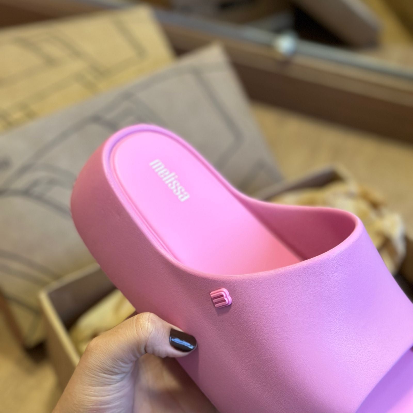 Sandália Melissa Free Platform Slide 35859