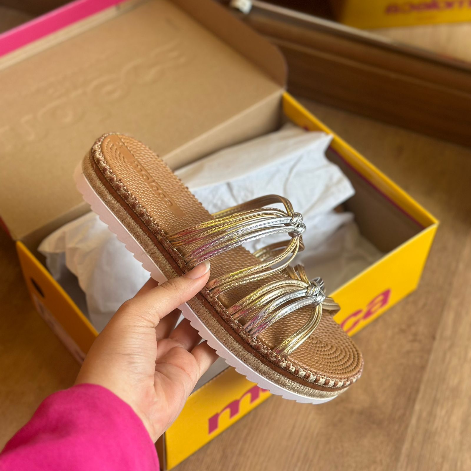 Sandália Moleca Flatform 5447.517