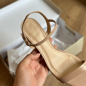 Sandália Arezzo  Couro Bloco  A119690006