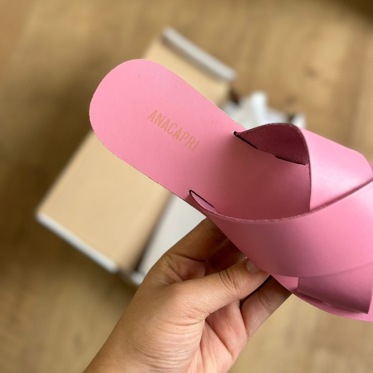 Rasteira Ana Capri Tiras Cruzadas C300140004