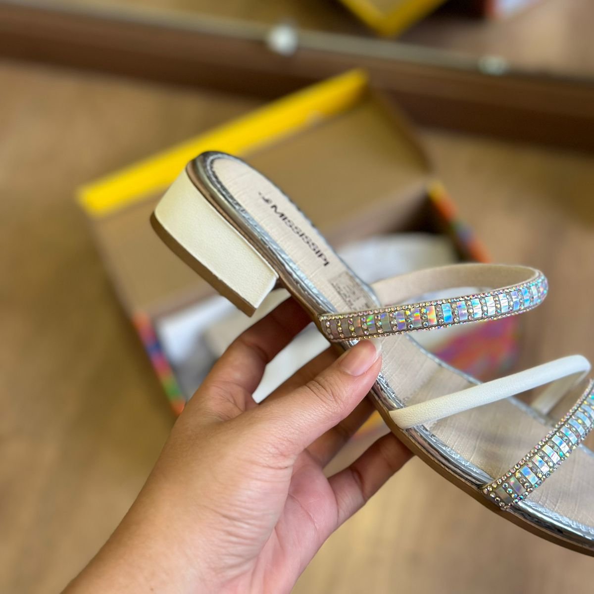 Sandália Mississipi Salto Bloco M1991