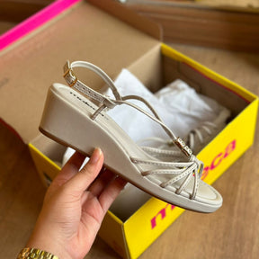 Sandalia Moleca Detalhe nas Tiras Anabela 5512.105