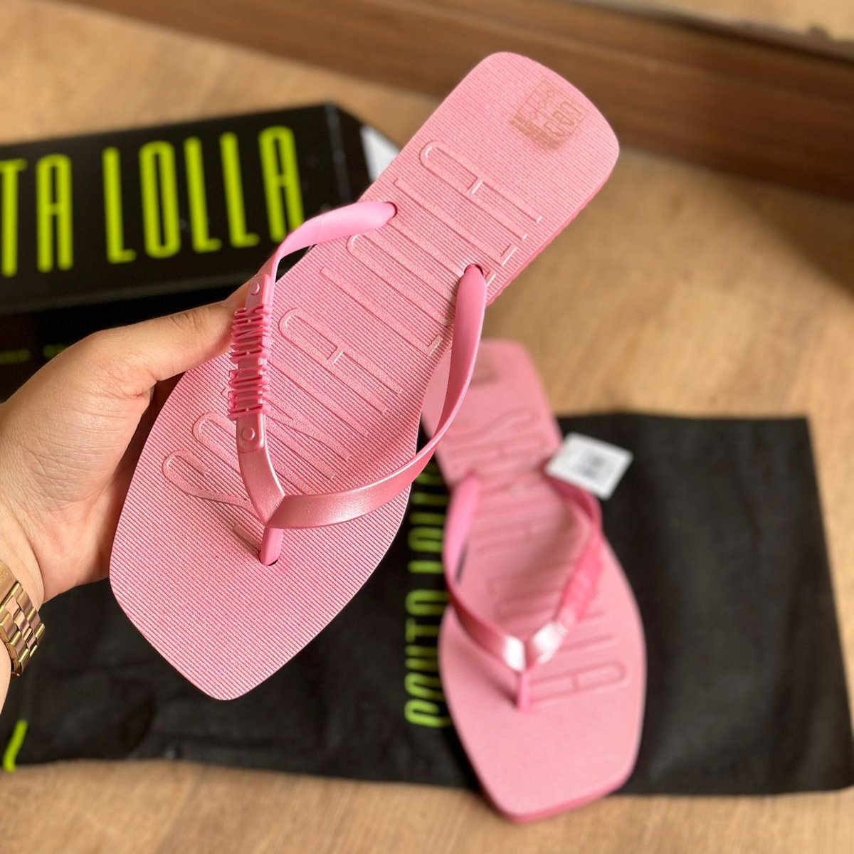 Chinelo Santa Lolla Flip Flop Borracha 053A.3984