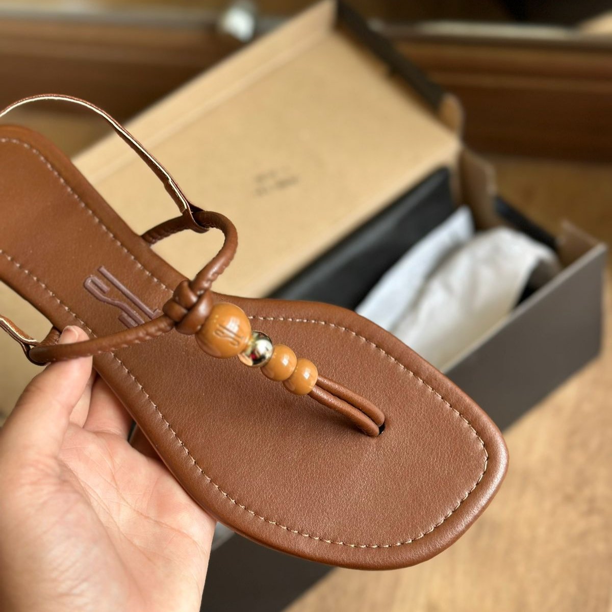 Rasteira Santa Lolla Santorine Bico Quadrado 01F7.2BFD