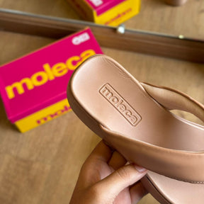 Sandália Papete Moleca Anabela 5503.105