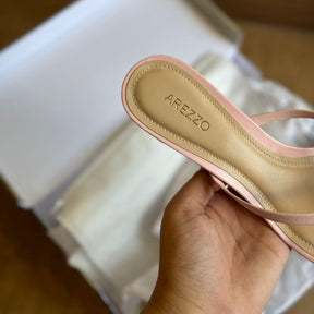 Sandália Salto Arezzo Detalhe Geométrico A135520002