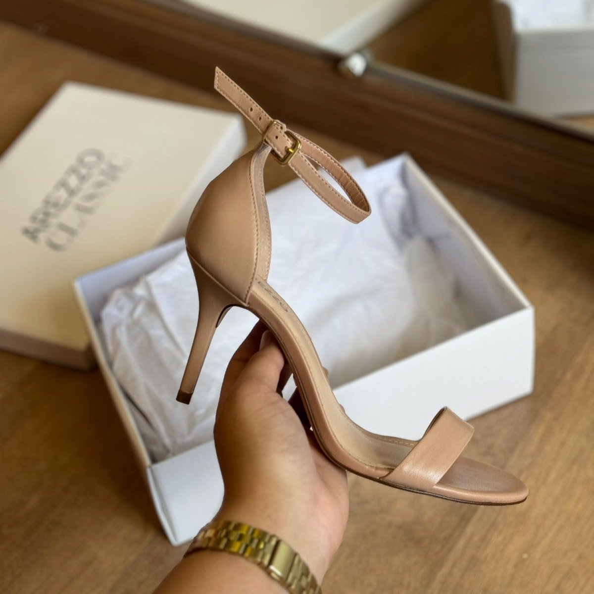 Sandália Arezzo Isabelli Salto Médio A026950026