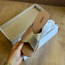 Rasteira Ana Capri Tiras Cruzadas C300140004