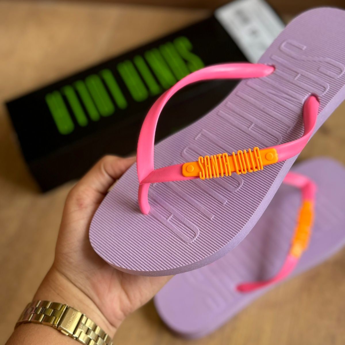 Chinelo Flip Flop Santa Lolla 06BC.43D3.0016