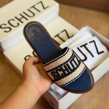 Sandália Schutz Rasteira Slide S216520104