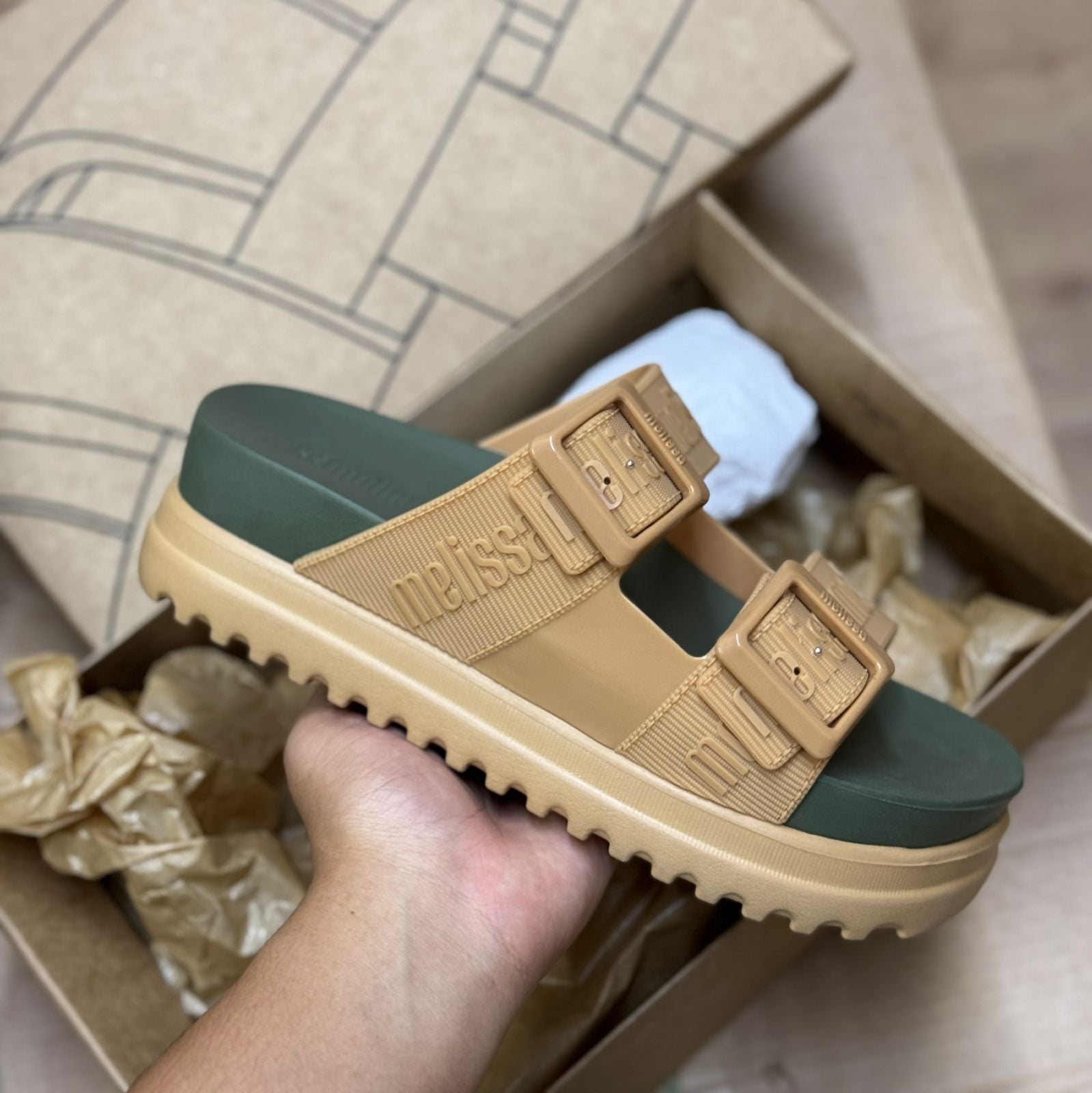 Sandália Melissa Cozy M-Lover Platform 35977