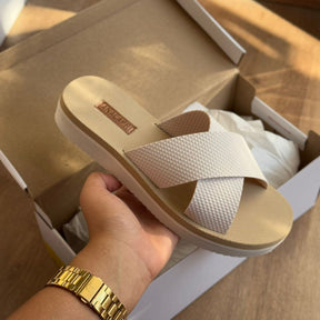 Papete Ana Capri Tiras Cruzadas Eva C303090007