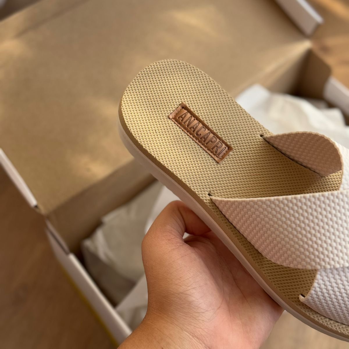 Papete Ana Capri Tiras Cruzadas Eva C303090007