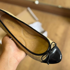 Sapatilha Ana Capri Bico Redondo Napa C003030218