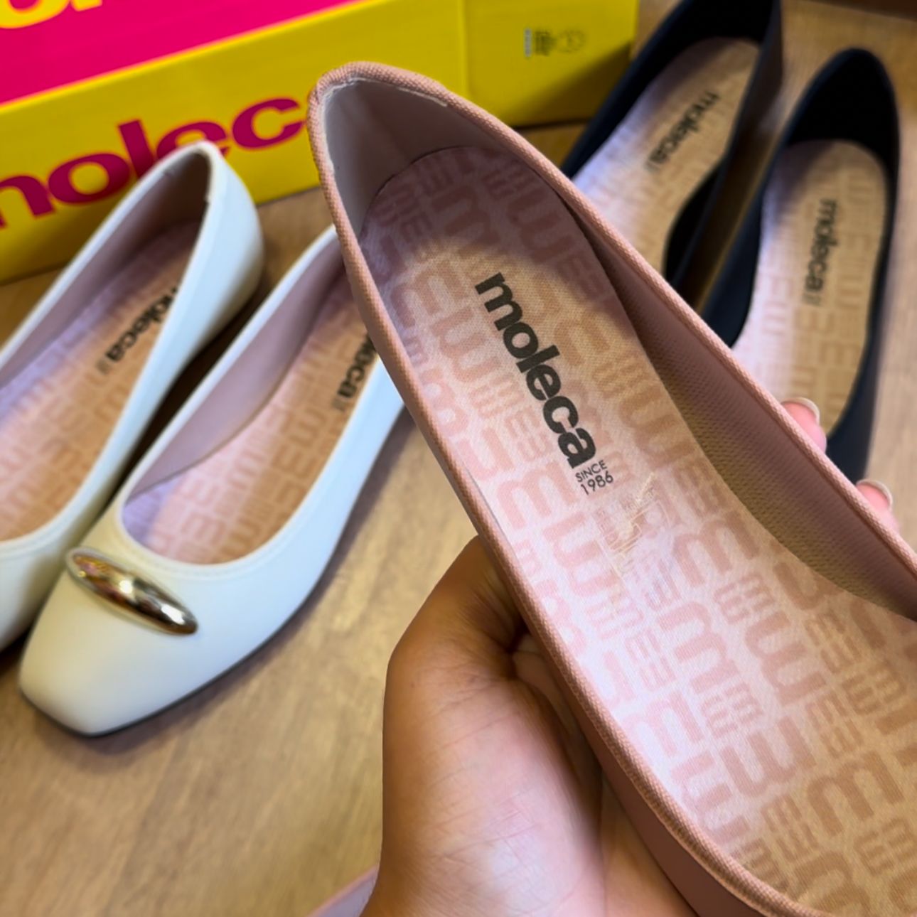 Sapatilha Moleca Detalhe Dourado 5729.131