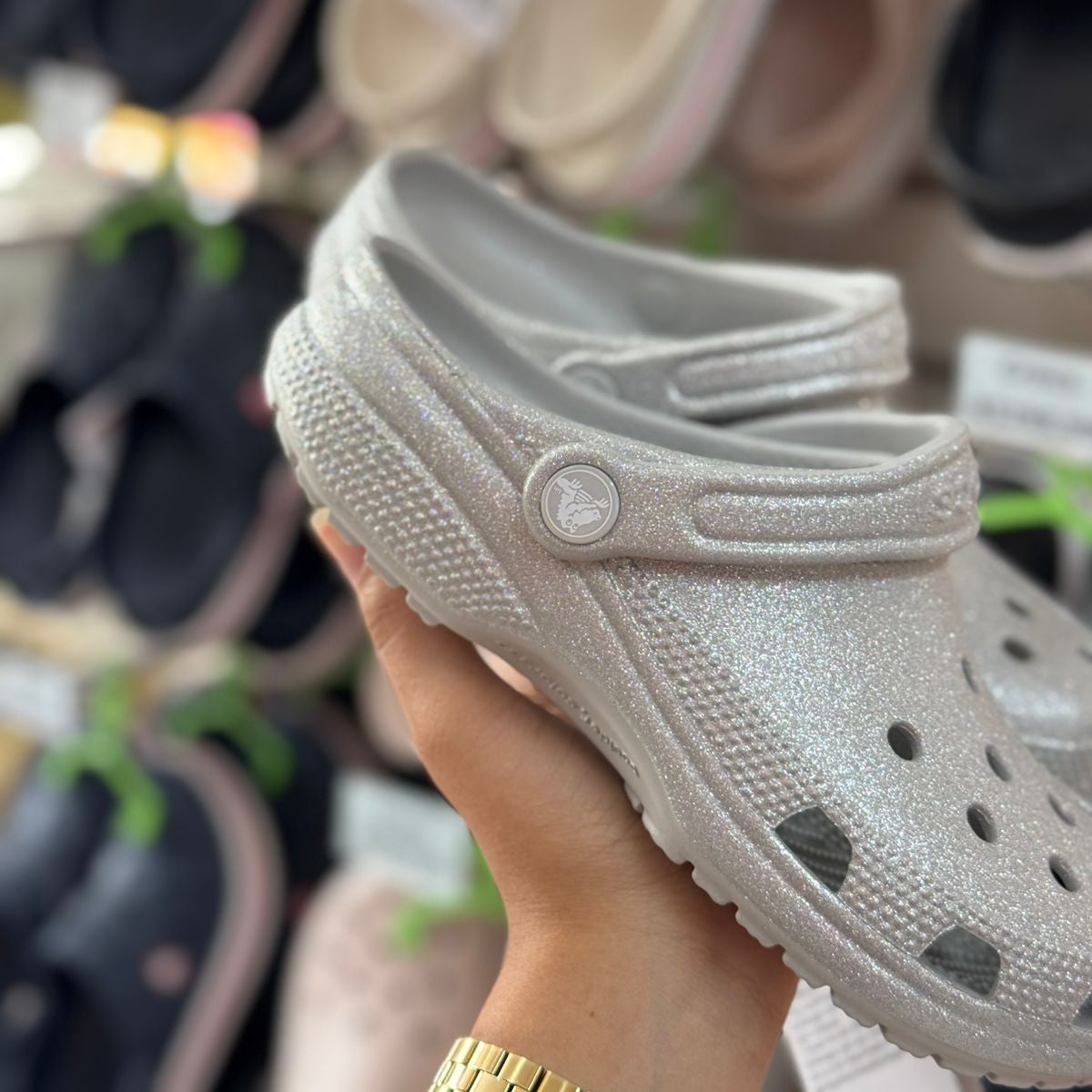 Crocs Classic Glitter Clog