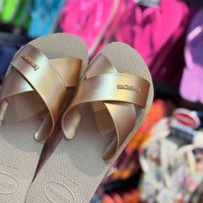 Havaianas  Rasteirinha Aqua Metallic