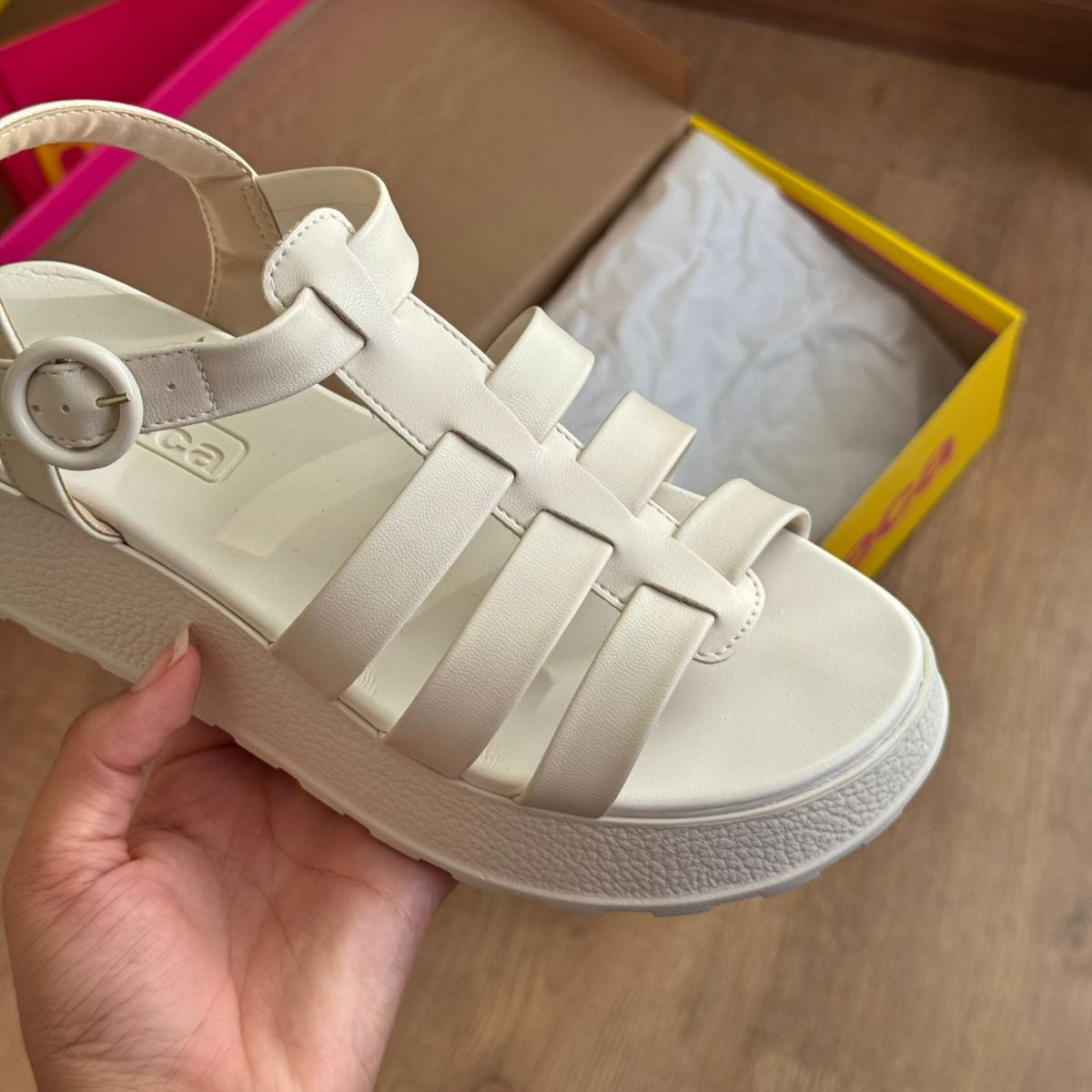 Sandália Moleca Plataforma 5517.102