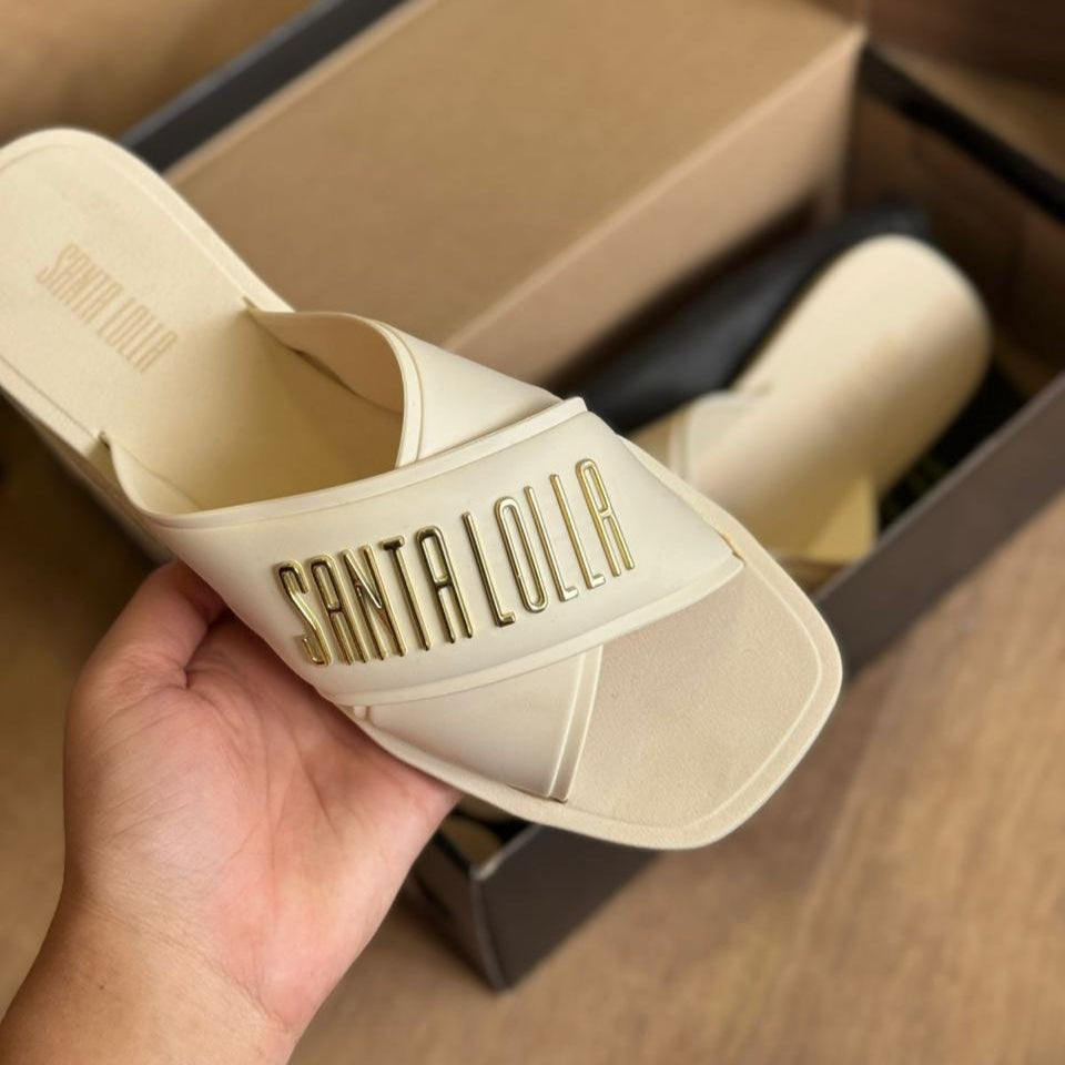 Rasteira Flip Flop Santa Lolla Trançada Borracha 058A.4C45.0016