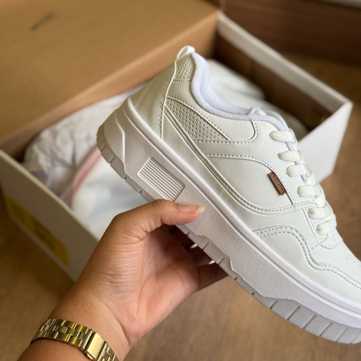 Tênis De Amarrar Ana Capri Estruturado C305330001